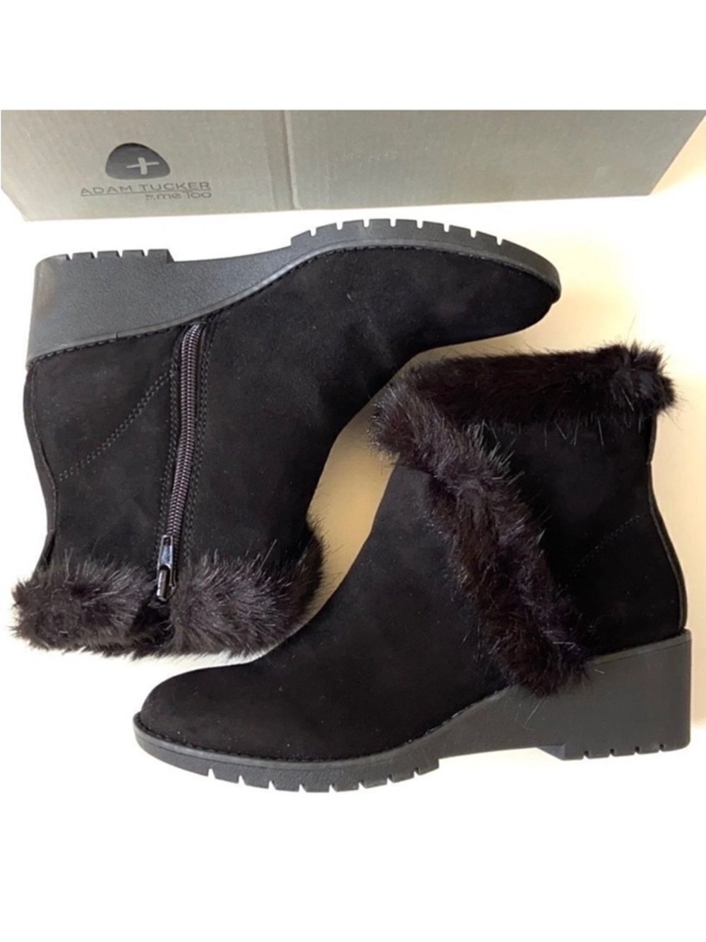 NEW me too Adam Tucker leather boots